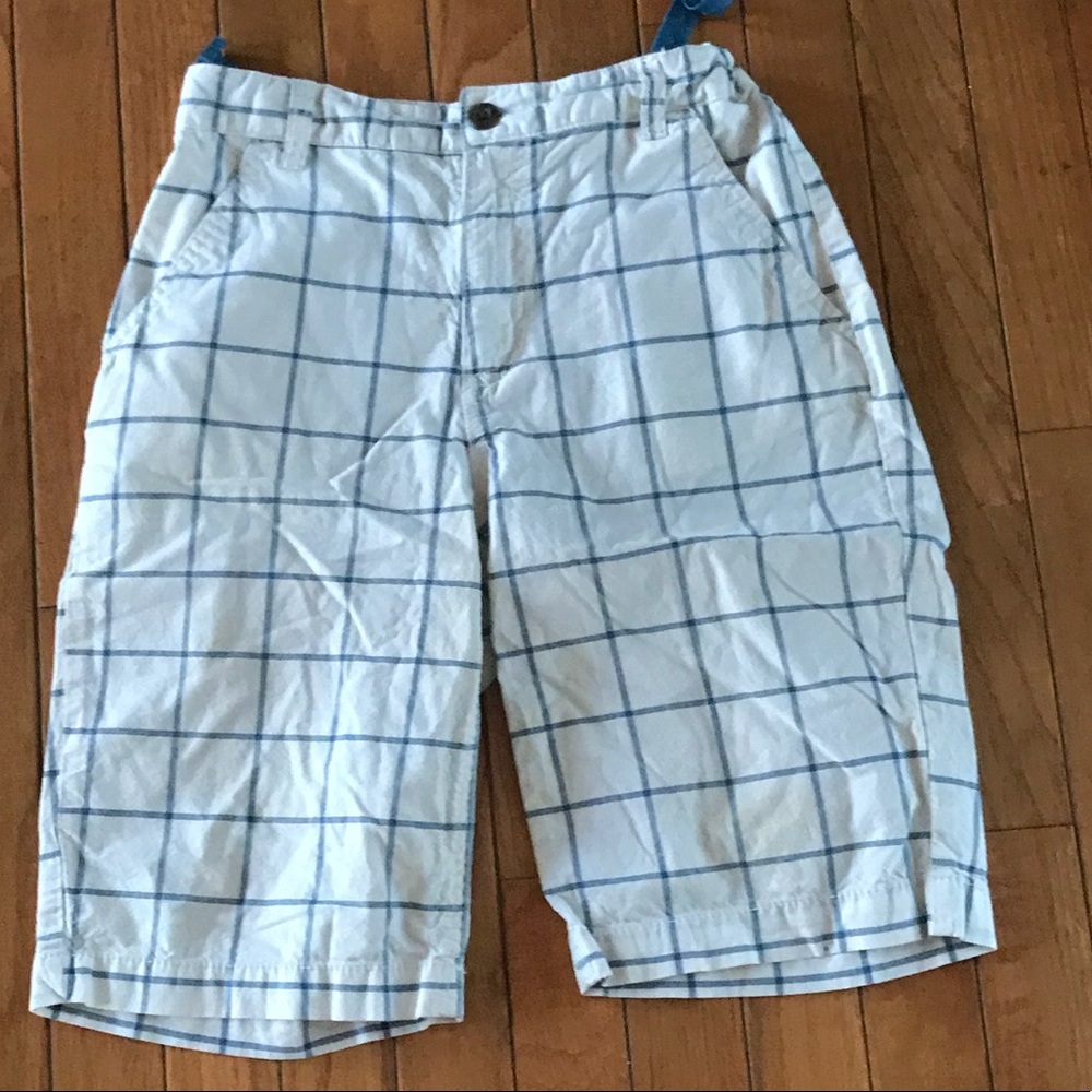 Boys size 14 plaid shorts